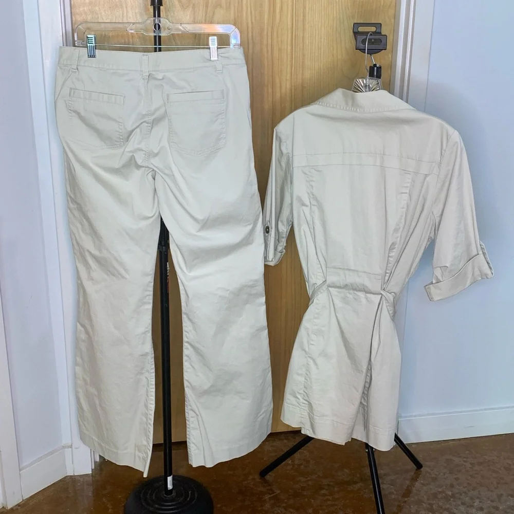 Cabi Safari Women's Jacket and Pants Set, Size 10 - Picture 2 of 2